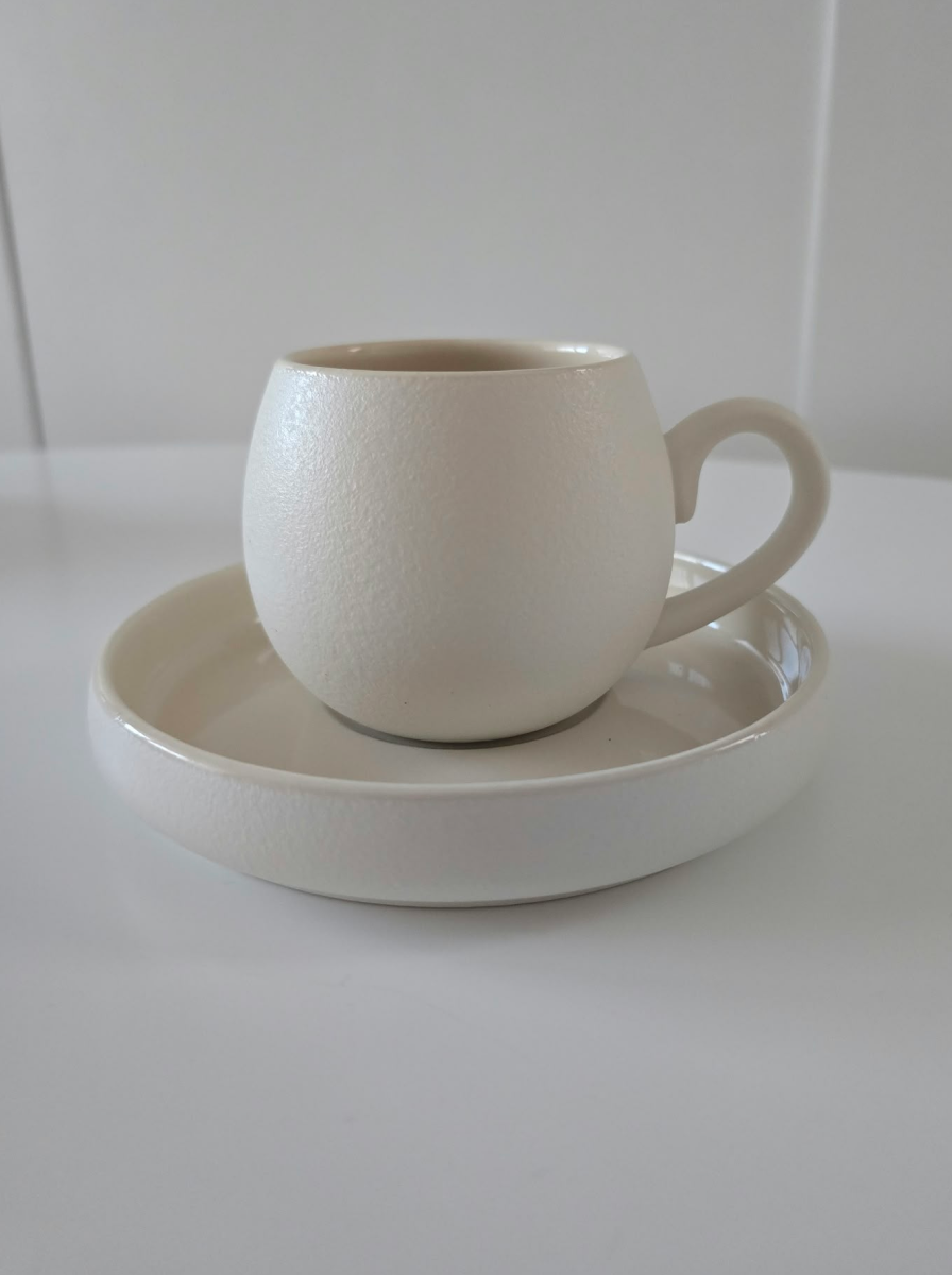 Service à café Chubby Nordic, Tasses 200 ml, vue 5 – Maison Azuria