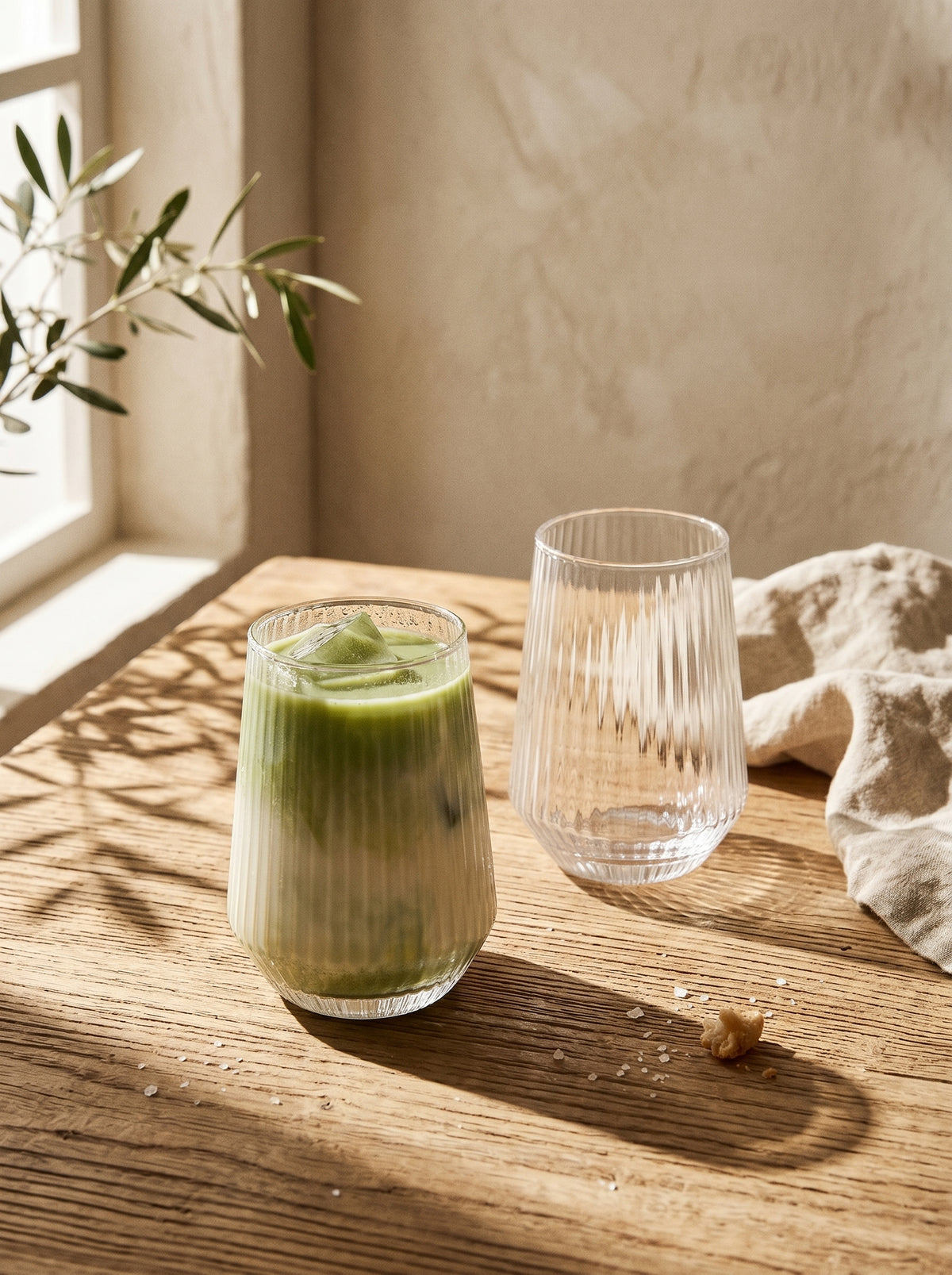 Lot de 6 Grands Verres Lìnes, ambiance art de la table – Maison Azuria