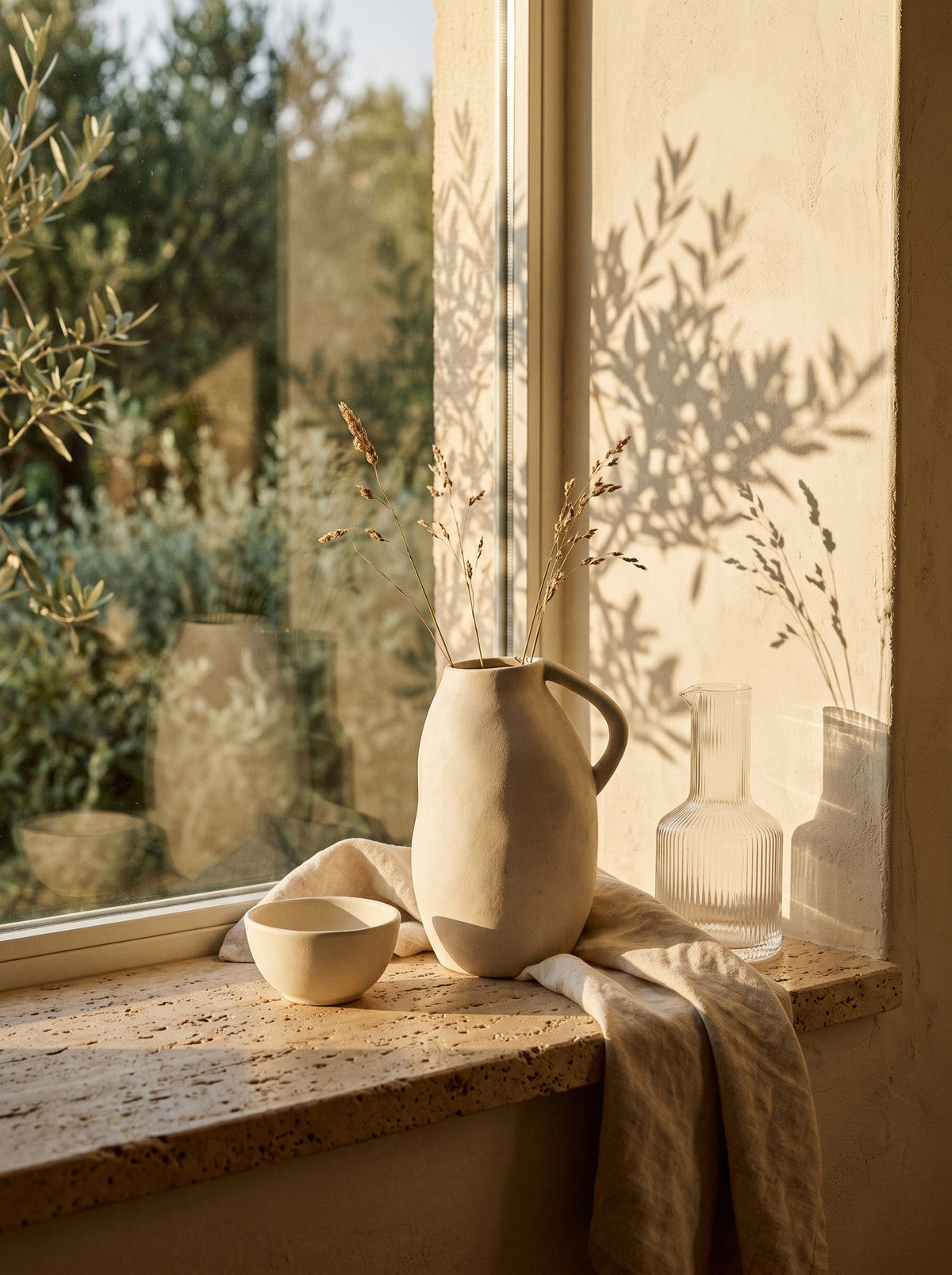 Vase Antique, dans un décor de table sobre – Maison Azuria