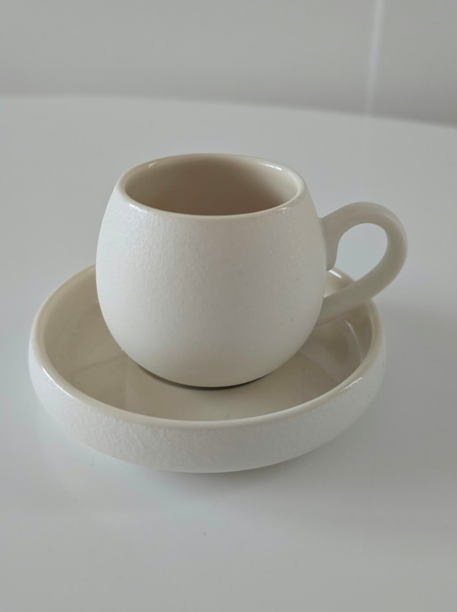 Service à café Chubby Nordic, Tasses 120 ml, vue 6 – Maison Azuria