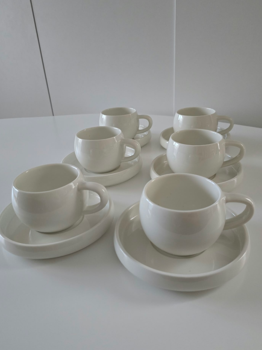 Service à café Chubby, Tasses 200 ml, vue 4 – Maison Azuria