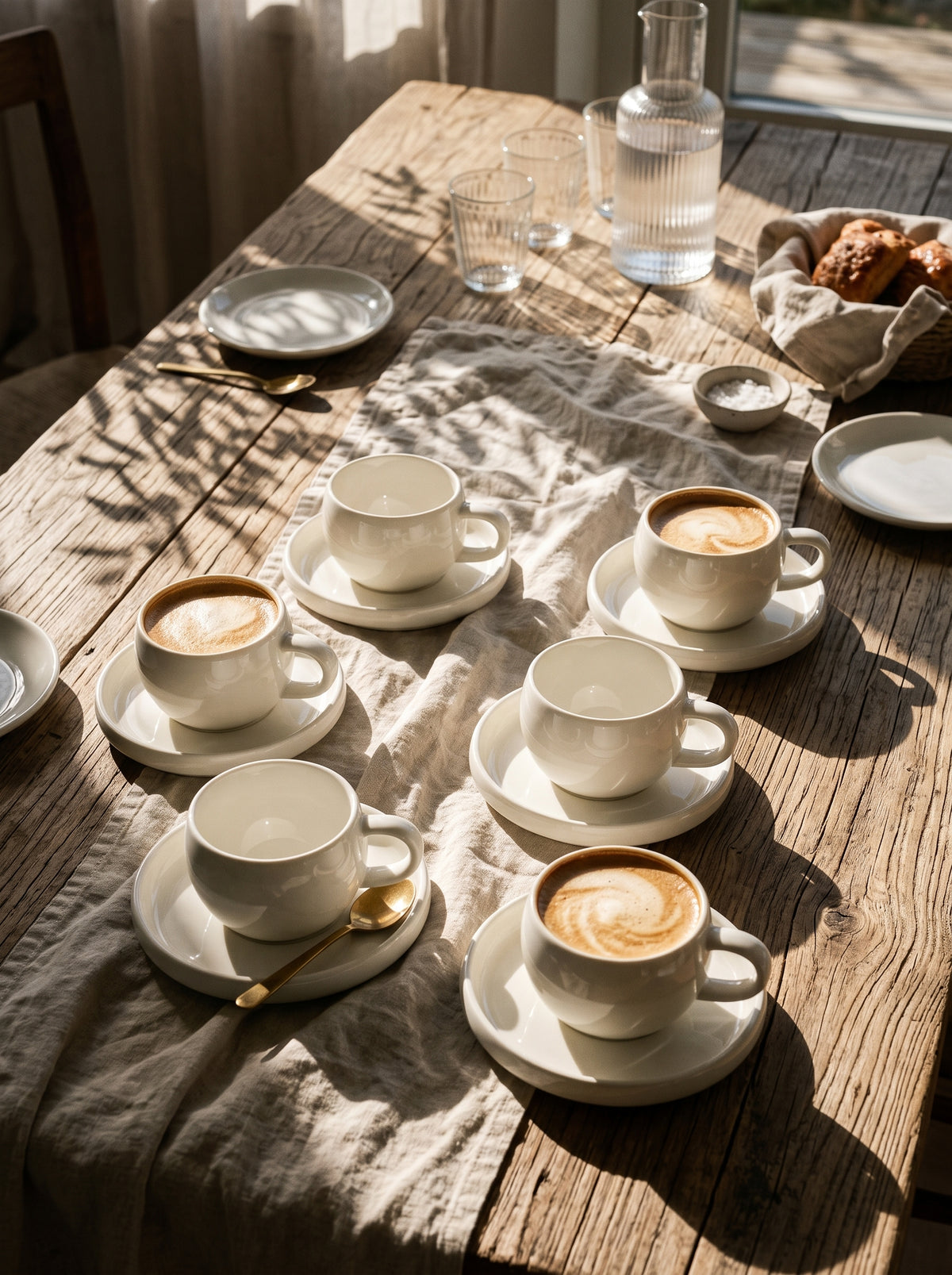 Service à café Chubby, Tasses 200 ml, vue 2 – Maison Azuria