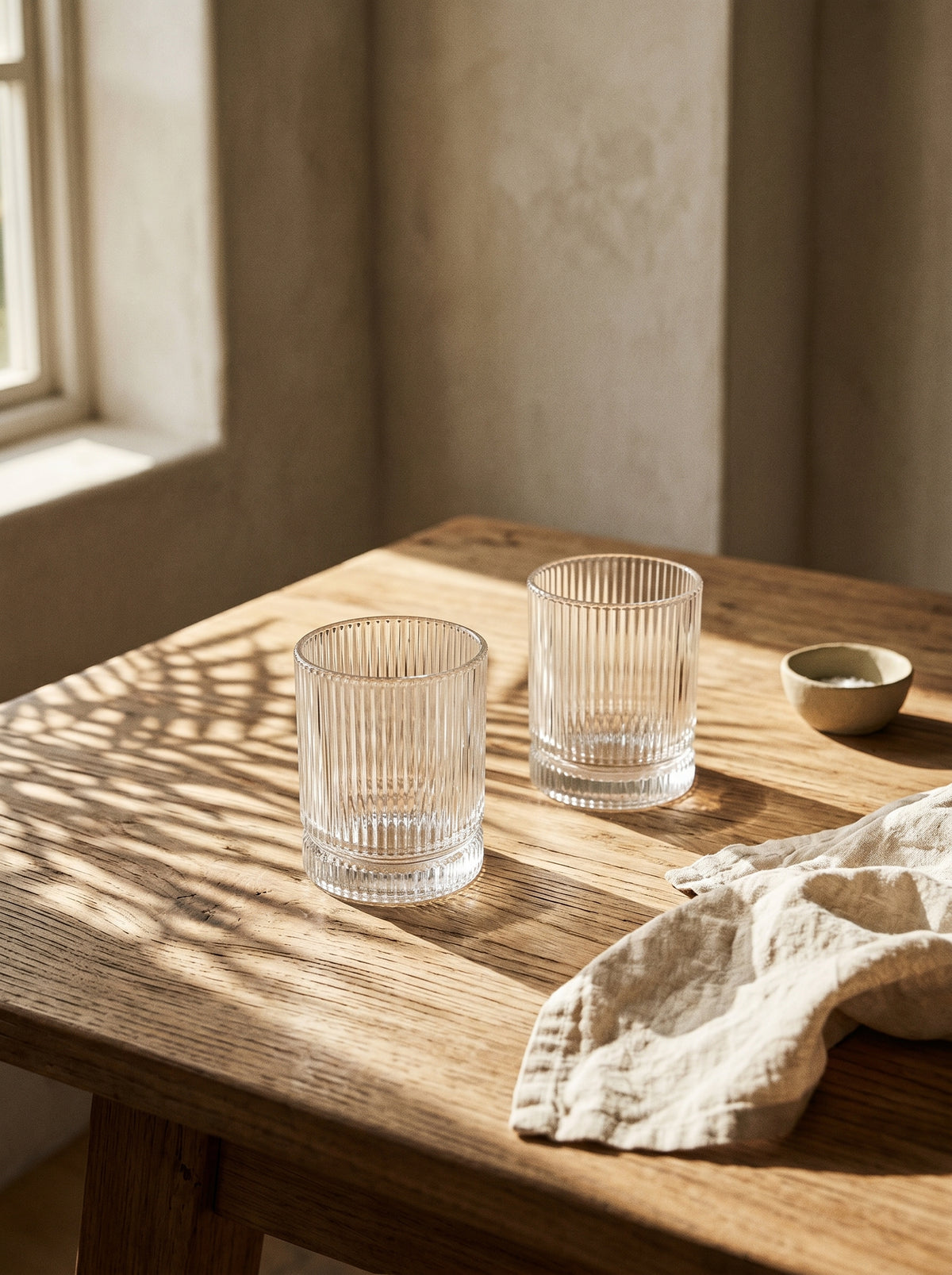 Lot de 6 Petits Verres Lìnea, ambiance art de la table – Maison Azuria