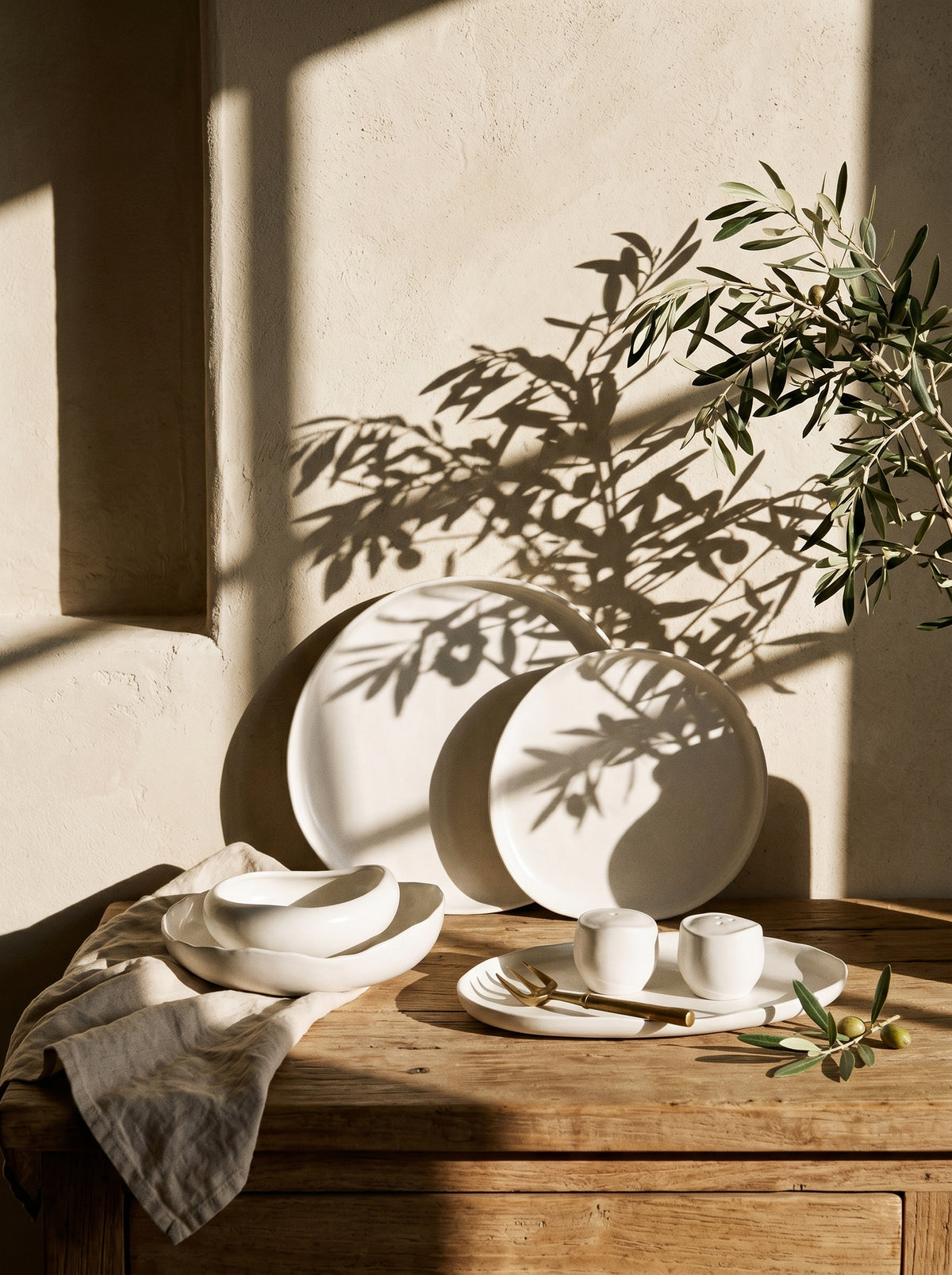 Service de vaisselle Capital, 27 pièces, ambiance art de la table – Maison Azuria