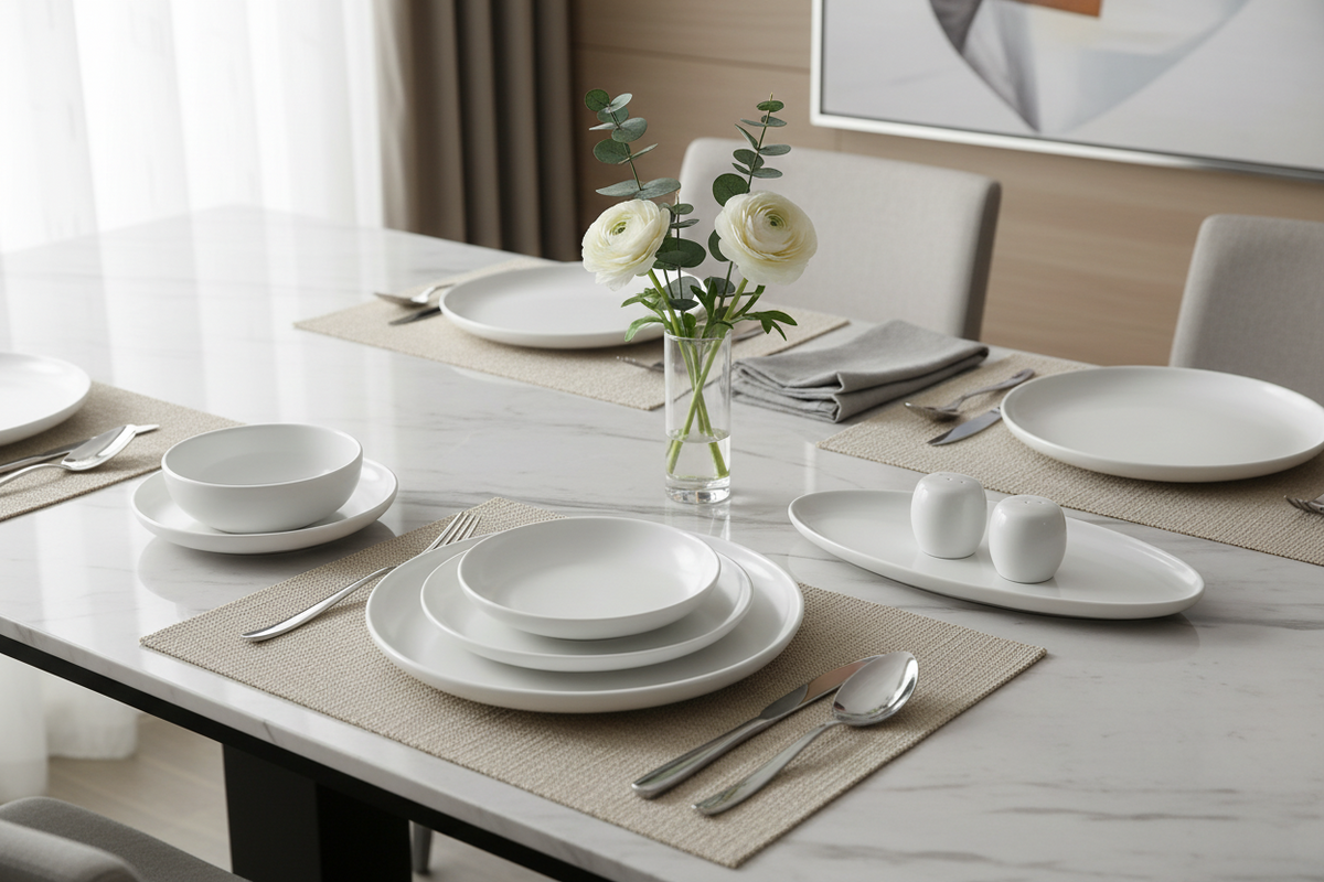 Service de vaisselle Happiness, 27 pièces – Maison Azuria
